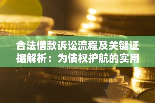 北京合法借款诉讼流程及关键证据解析：为债权护航的实用指南