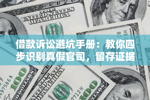 北京借款诉讼避坑手册：教你四步识别真假官司，留存证据不踩雷