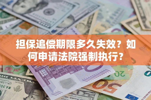 北京担保追偿期限多久失效？如何申请法院强制执行？