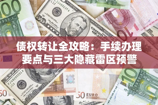 北京债权转让全攻略：手续办理要点与三大隐藏雷区预警